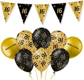 16 Jaar Verjaardag Versiering Pakket 9-delig
