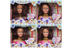 Make-up pop Bruin Haar