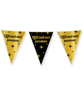 Goud Zwarte Pensioen Slinger 10m