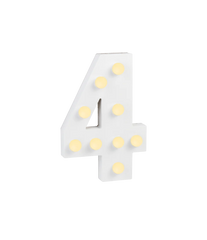 4 Licht Cijfer