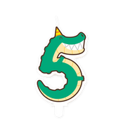 Kaars 5 Jaar Krokodil