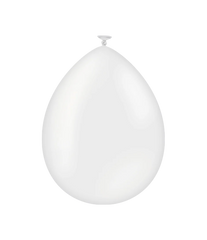 Witte Ballonnen 30cm 25st