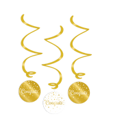 Gouden Hangdecoratie Congrats