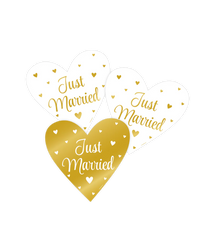 Bruiloft Wanddecoratie Just Married 3 delig