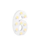 6 Licht Cijfer