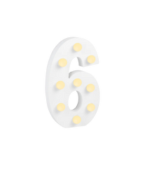 6 Licht Cijfer