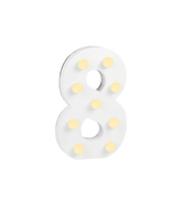 8 Licht Cijfer
