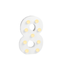 8 Licht Cijfer