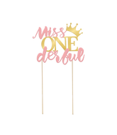 Miss Wonderful Taarttopper