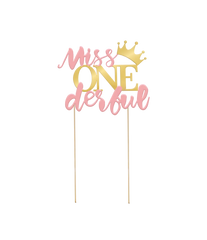 Miss Wonderful Taarttopper