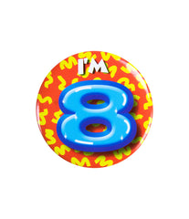 I'm 8 Button 8 Jaar
