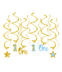 1 Jaar Hangdecoratie Jongen 70cm