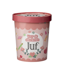 Snoepbakje Juf 12cm