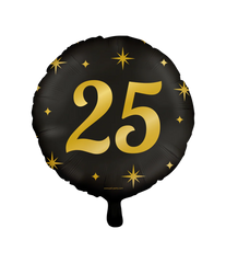 Helium Ballon 25 Jaar 30cm