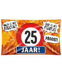 25 Jaar Gevelvlag 1,5m