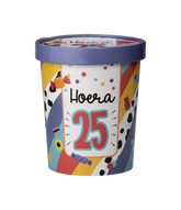 Gekleurde Snoepbakje 25 Jaar 12cm