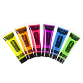 Glow in the dark Paint 14,2ml 6 Stuks