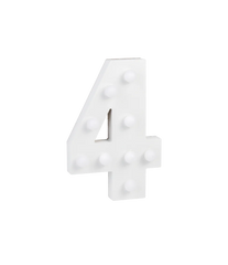 4 Licht Cijfer