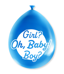 Gender Reveal Ballonnen 8st