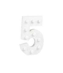 5 Licht Cijfer