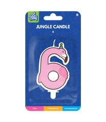 Flamingo Kaars 6 Jaar