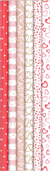 Inpakpapier Hartjes