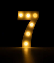 7 Licht Cijfer