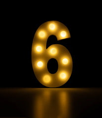 6 Licht Cijfer