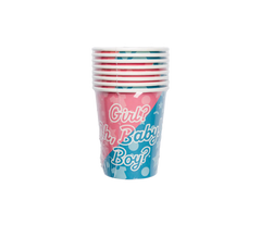 Gender Reveal Bekers 8st