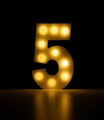 5 Licht Cijfer