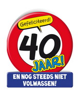 Verjaardagskaart 40 Jaar