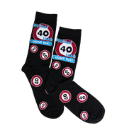 Grappige Sokken 40 Jaar