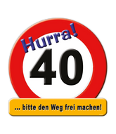 Deurbord 40 Jahre