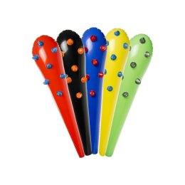 OPBLAASBARE Vleermuis ROOD-ZWART-BLAUW