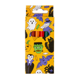 COL POTLODEN 6ST KORT HALLOWEEN