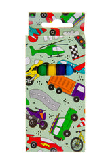 Kleurpotloden Voertuigen 6st