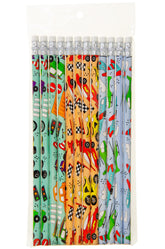 Potloden Voertuigen 12st