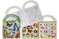 Kleurboekje met Stickers 4st