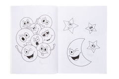Kleurboek Smiley met Stickers 28cm