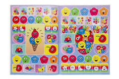 Kleurboek Smiley met Stickers 28cm