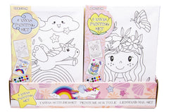 Canvas Schilderset voor Meisjes 25cm