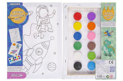 Schilderset Canvast Voor Jongens 25cm