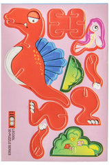 Puzzel 3D Dinosaurus 8st