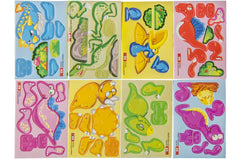 Puzzel 3D Dinosaurus 8st