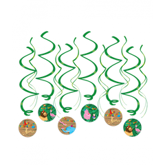 Swirls Wilde Dieren 12st