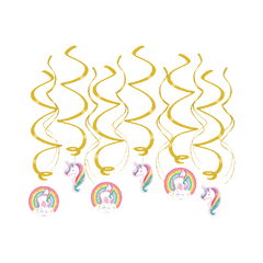 Swirls Eenhoorn 12st