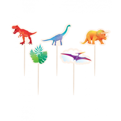 Cocktailprikkers Dinosaurus 16st