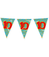 Vlaggenlijn Slinger 10 jaar 10 mtr