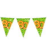 Vlaggenlijn 80 Jaar Gekleurd 10m