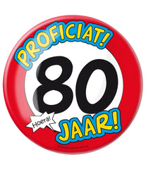 Button 80 jaar